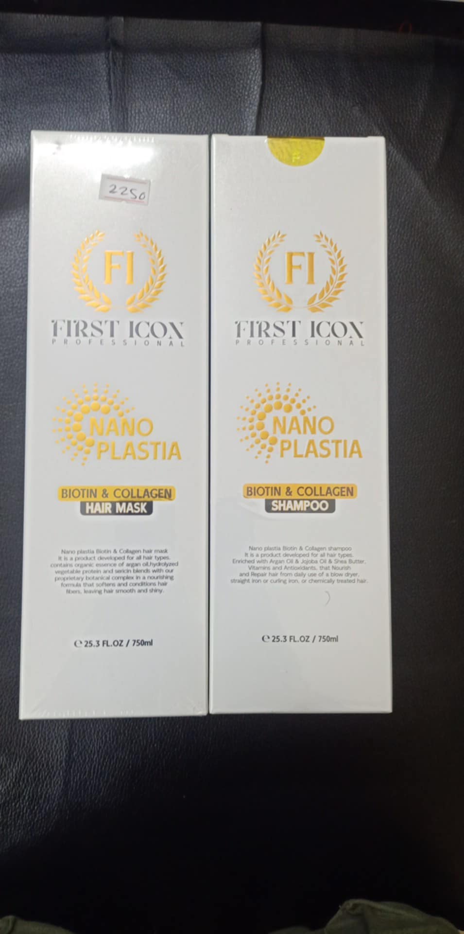 Nano Plastia Biotin and Collagen Shampoo and HairMask Comboo