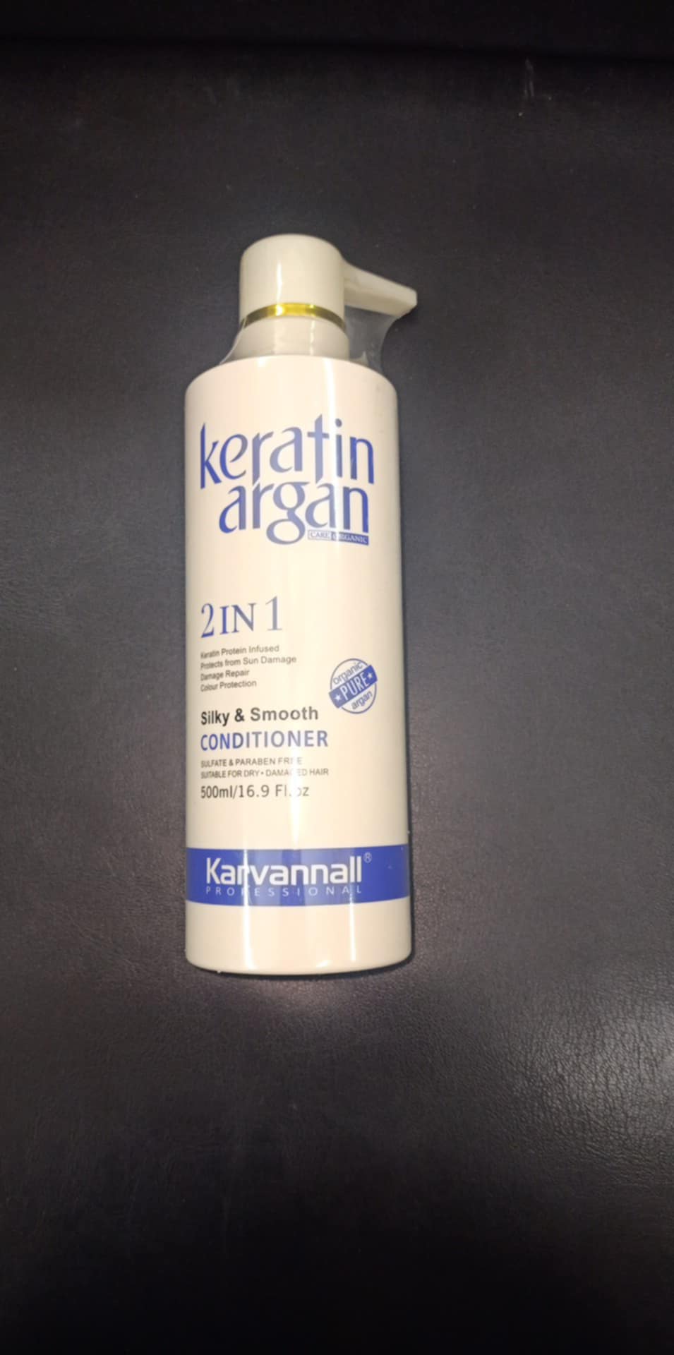 Keratin Argan silky and smooth conditioner 